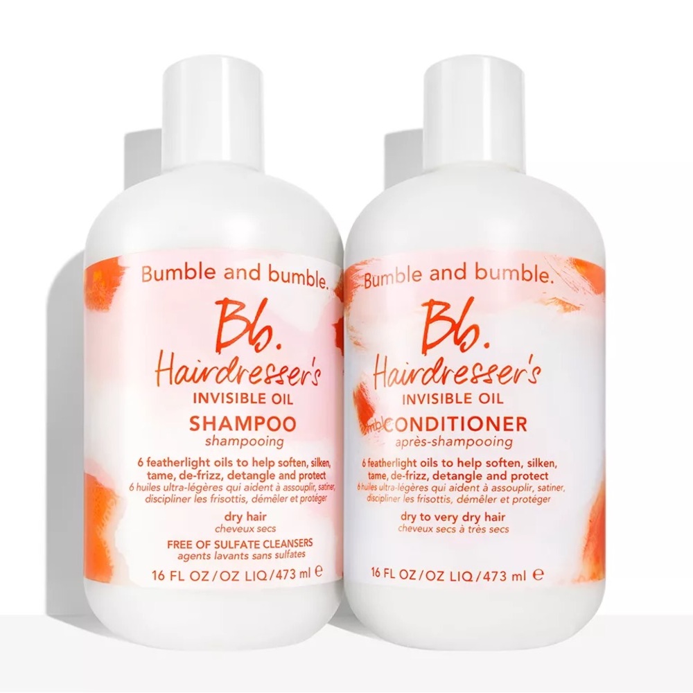 Bumble and Bumble Invisible Oil Shampoo and Conditioner Full Size